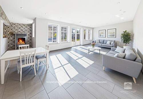 Wohn-/Esszimmer (KI) - 