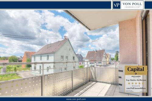 VP Titelbild - Gepflegte 4-Zimmer-Wohnung mit großzügiger Raumaufteilung + Garage und Süd-Balkon