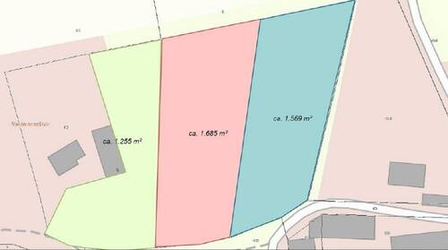 Mögliche Grundstücksteilung - Grundstück in Großweitzschen