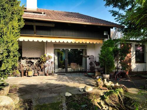 Südwestterrasse - 4 Zimmer Doppelhaushälfte zum Kaufen in Mauerstetten