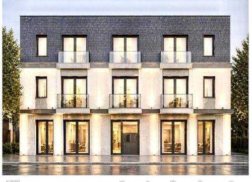 Haus Ansicht - moderne Zimmer 3 Wohnung Dachwohnung