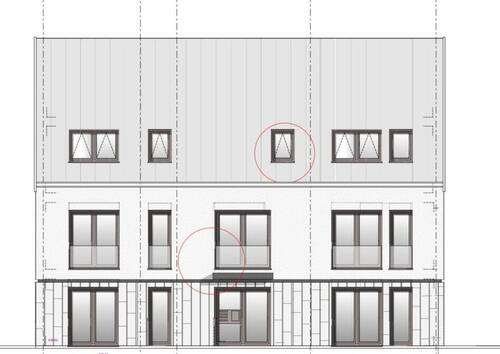 Haus Rückseite - 