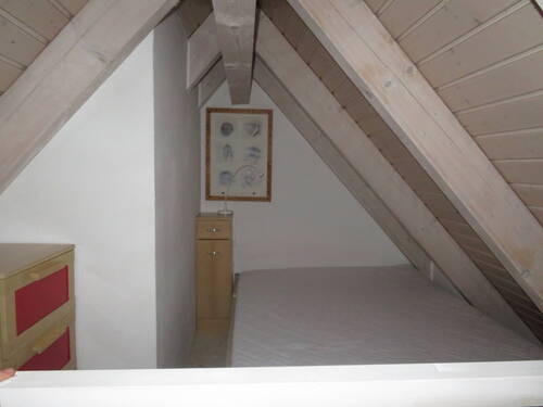 Schlafplatz im Spitzdach - 