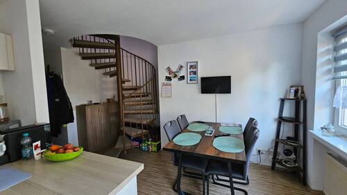 Essbereich+Spindeltreppe - 