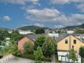 Ausblick auf die Burgen vom Schlafbereich - 