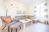 Wohnzimmer - Etagenwohnung mit 99,00 m&sup2; in Borkum zum Kaufen