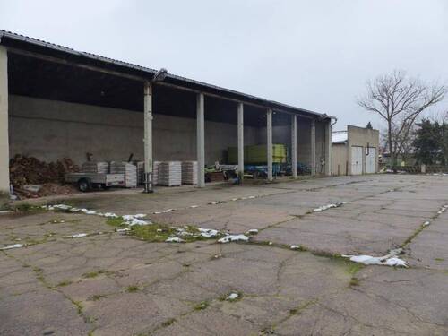 Ansicht Schleppdach - 