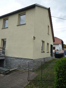 Rückansicht - 3 Zimmer Doppelhaushälfte zum Kaufen in Bischofswerda