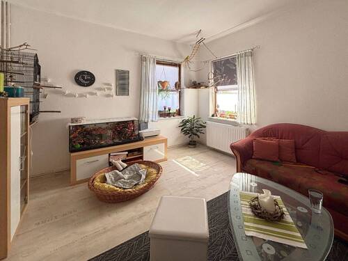 Wohnzimmer - 4 Zimmer Doppelhaushälfte zum Kaufen in Bremen