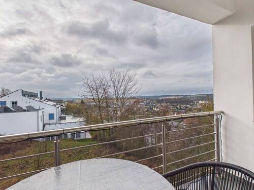 Der Blick vom Balkon - 