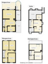 Skizze Grundriss - 
