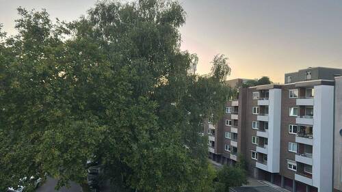 Blick vom Balkon - Anfragestopp! - 3 Zimmer Wohnung in ruhiger Sackgassenlage zu vermieten
