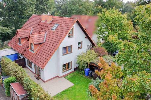 Ansicht von seitlich oben - 4 Zimmer Doppelhaushälfte zum Kaufen in Hösbach