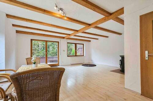 Essbereich in Richtung Wohnen - Doppelhaushälfte mit 123,20 m² in Hösbach zum Kaufen