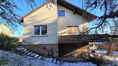 Westansicht - 7 Zimmer Einfamilienhaus in Rottenburg am Neckar