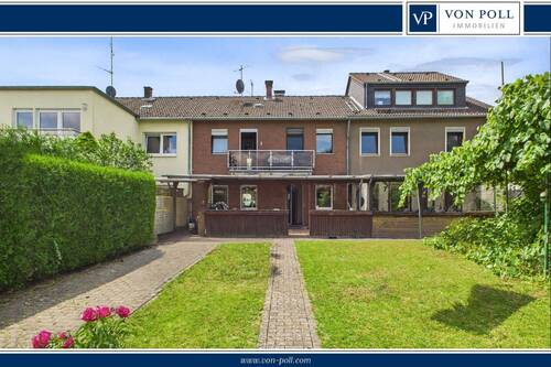 Titelbild - Teilmodernisiertes Reihenhaus mit Gartenidylle und Platz zur Entfaltung am Otto-Maigler-See