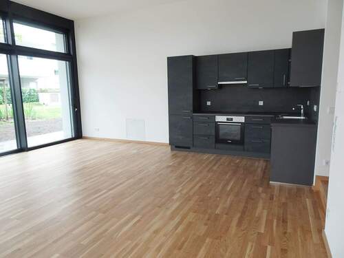 Kochbereich + Essen - 3 Zimmer Terrassenwohnung in Frankfurt am Main