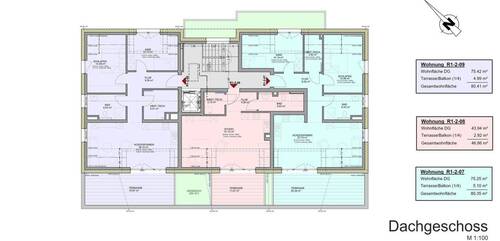 00010 - Etagenwohnung mit 80,40 m&sup2; in Bitburg zum Kaufen