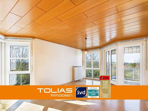 Titelbild - Stadtflair trifft Natur: Helle Wohnung mit idyllischem Ausblick und städtischer Anbindung