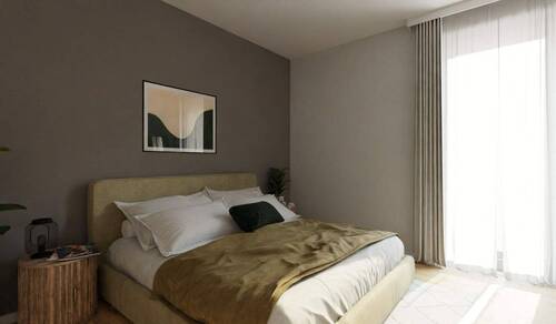 Helles und komfortables Schlafzimmer - 