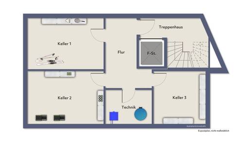 Kellergeschoss - 