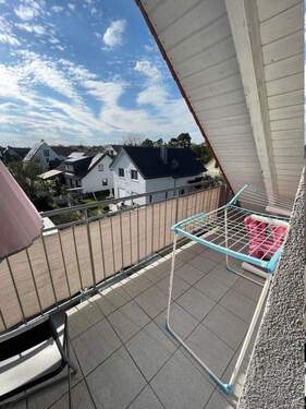 Blick vom Balkon - 