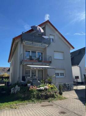 Aussenansicht -Rückseite- - 4 Zimmer Etagenwohnung zum Kaufen in Walldorf