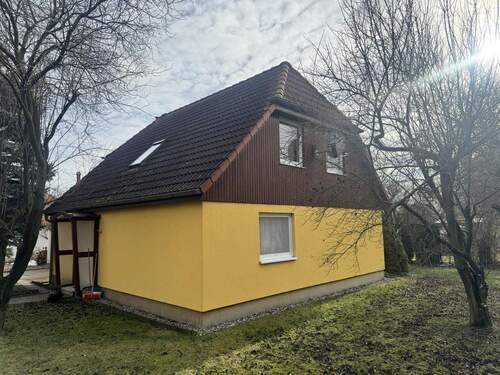 Hausansicht B.7 - Einfamilienhaus mit 110,00 m&sup2; in Ostrau OT Sömnitz zum Kaufen