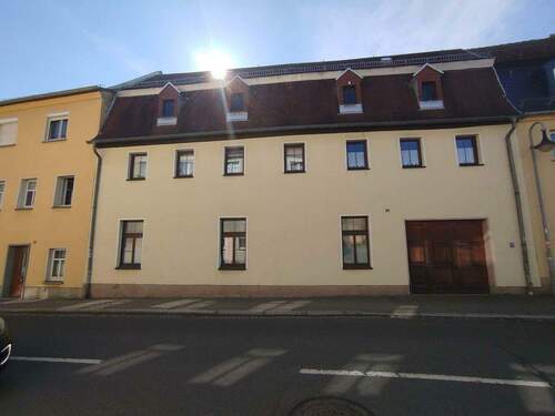 Ansicht - kleines teilsaniertes Mehrfamilienhaus im Zentrum von Frohburg