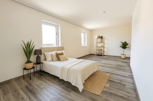 Charmantes Schlafzimmer - 3 - Terrassenwohnung mit 160,00 m&sup2; in Schönwölkau zur Miete