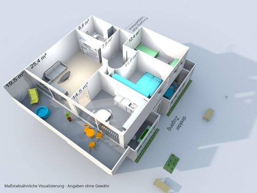 Obergeschoss 2 - 