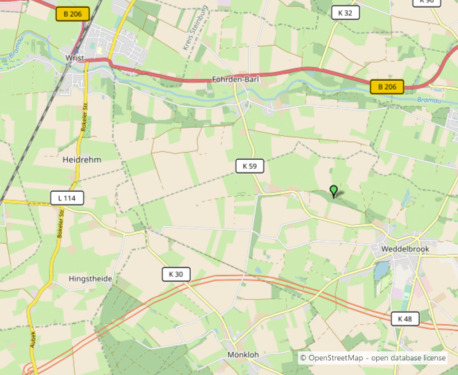 Umgebungskarte Umkreis - 