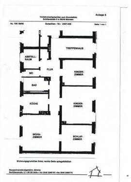 Bild 1 - Schillerstraße 6 - Vierraumwohnung mit eigenem Gartenanteil