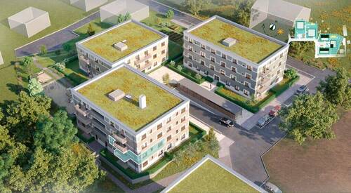 Moderne Eigentumswohnung mit Balkon - 3 Zimmer Etagenwohnung zum Kaufen in Wildau