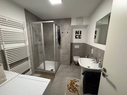 Badezimmer - Etagenwohnung mit 57,00 m&sup2; in Merzig zur Miete