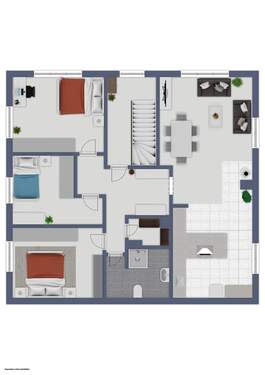 Obergeschoss/Wohnung - 