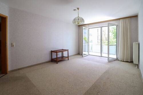 Wohnzimmer - 3 Zimmer Etagenwohnung zum Kaufen in Marktoberdorf