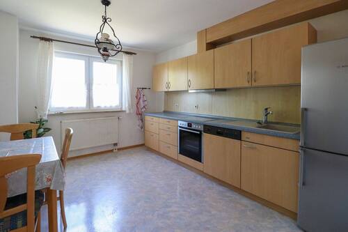 Koch- und Essbereich - 3 Zimmer Etagenwohnung in Marktoberdorf