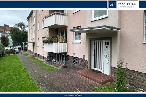 Haustür - Attraktive 2-Zimmer-Wohnung im angesagten Stadtteil Vorderer Westen