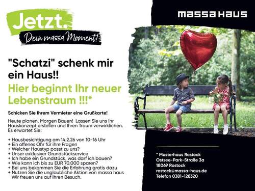 Aktionstag ❤ - Charmentes Wohnen in der Nähe der Ostsee inkl. Grundstück