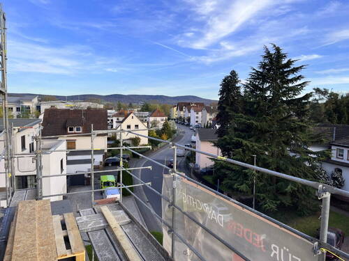 Aussicht Dachterrasse - Terrassenwohnung mit 91,00 m&sup2; in Gelnhausen zum Kaufen