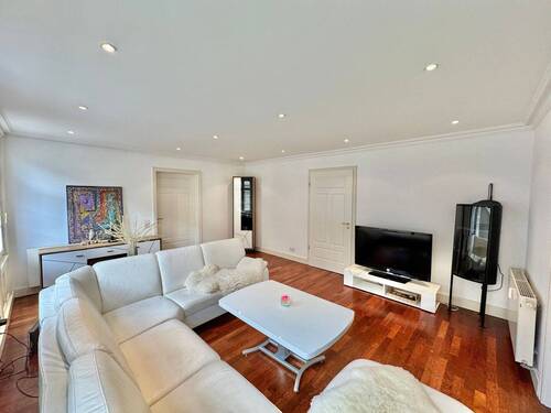 Wohnzimmer - Etagenwohnung mit 130,00 m&sup2; in Stuttgart zur Miete