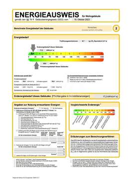 Energieausweis Volkmarstraße KF - 