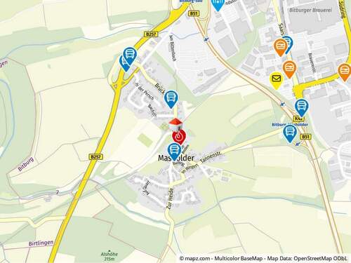 Geolyzer Kartenausschnitt - 