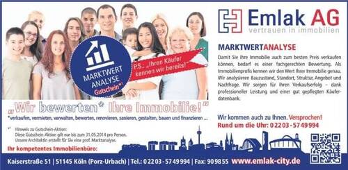 Emlak Marktwertanalyse - 
