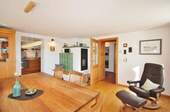 Esszimmer mit Kachelofen - Whg.-Nr. 1 (EG) - 