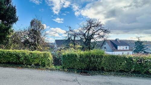 Baugrundstück Vorderseite - Grundstück in Sulzbach