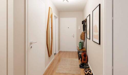 Hier empfangen Sie Ihre Gäste - 3 Zimmer Etagenwohnung in Hasloh