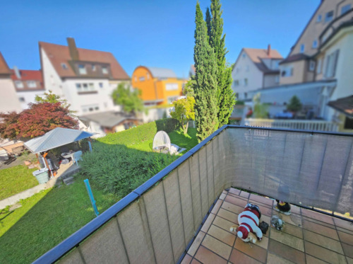 Balkon - 9 Zimmer Mehrfamilienhaus, Wohnhaus in Stuttgart