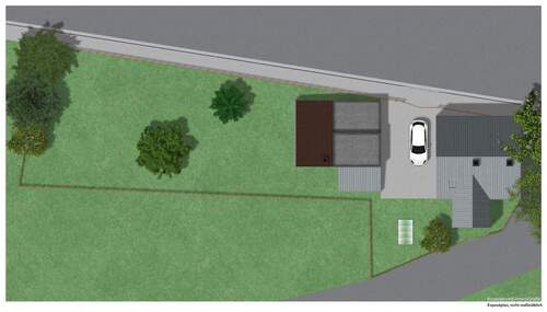 Lageplan des Grundstücks - 